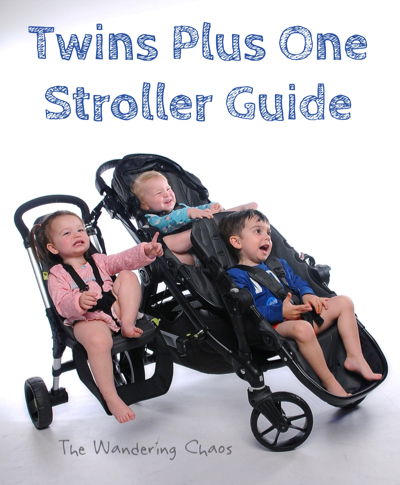 third seat attachment for double stroller